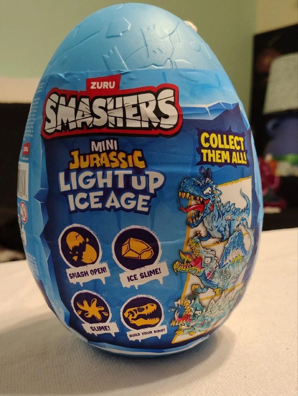 Smashers Mini Jurassic Light-Up Ice Age Surprise Egg